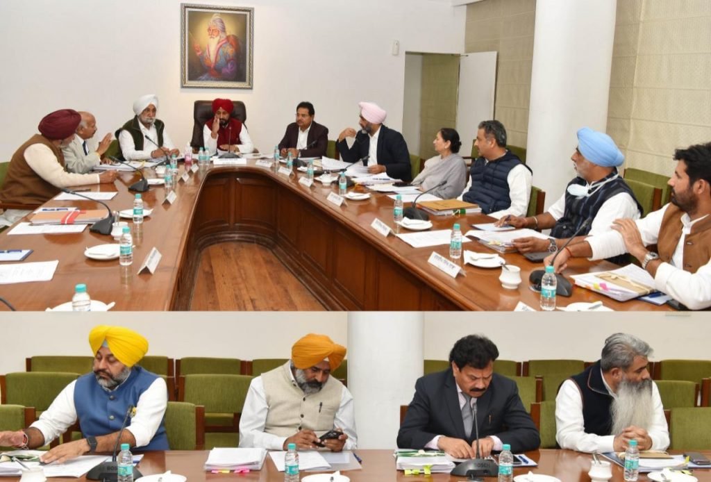 Punjab Cabinet 16th November Decisions