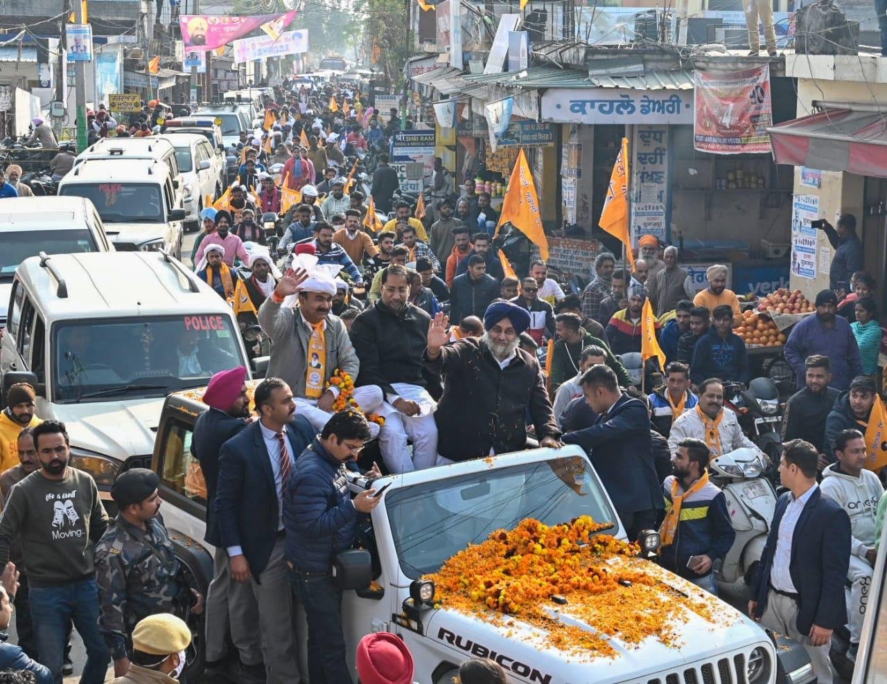 ਸਿਰਫ ਪੰਜਾਬੀ ਪਾਰਟੀ ਅਕਾਲੀ ਦਲ ਹੀ ਭਾਜਪਾ ਦੀ ਅਗਵਾਈ ਵਾਲੀ ਕੇਂਦਰ, ਆਪ ਦੀ ਅਗਵਾਈ ਵਾਲੀ ਦਿੱਲੀ ਤੇ ਕਾਂਗਰਸ ਦੀ ਅਗਵਾਈ ਵਾਲੀ ਪੰਜਾਬ ਸਰਕਾਰ ਨੁੰ ਹਰਾ ਕੇ 2022 ਚੋਣਾਂ ਵਿਚ ਜੇਤੂ ਹੋ ਕੇ ਨਿਤਰ ਸਕਦੀ ਹੈ : ਸੁਖਬੀਰ ਸਿੰਘ ਬਾਦਲ