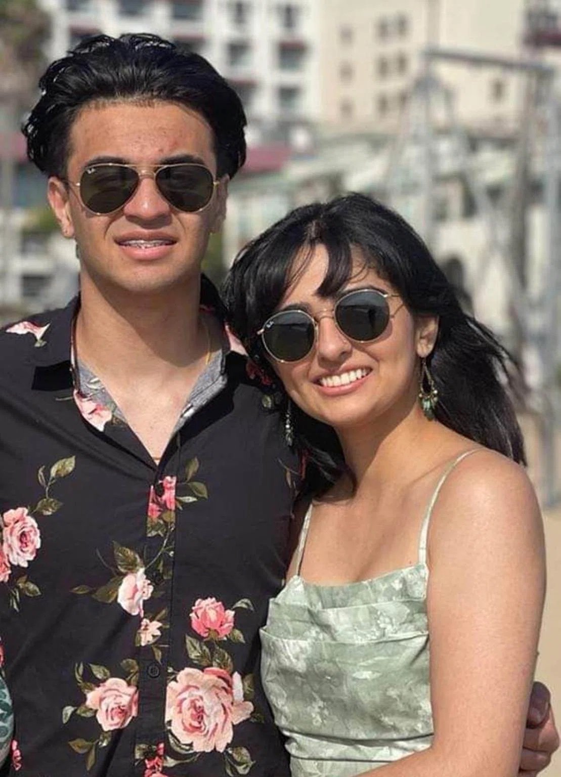 Bhagwant Mann, both his children Seerat & Dilshan reached punjab to attend the event at Khatkar Kalan