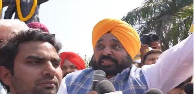 ਦਿੱਲੀ ਦੇ ਧਰਨੇ ‘ਚ ਪਹੁੰਚੇ CM ਮਾਨ