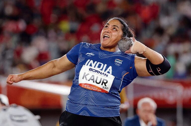 ਏਸ਼ੀਅਨ ਗੇਮਸ 2026: Mainਪ੍ਰੀਤ ਕੌਰ ਨੇ Shotput ਵਿੱਚ ਕਾਂਸੀ ਦਾ ਤਗਮਾ ਜਿੱਤਿਆ