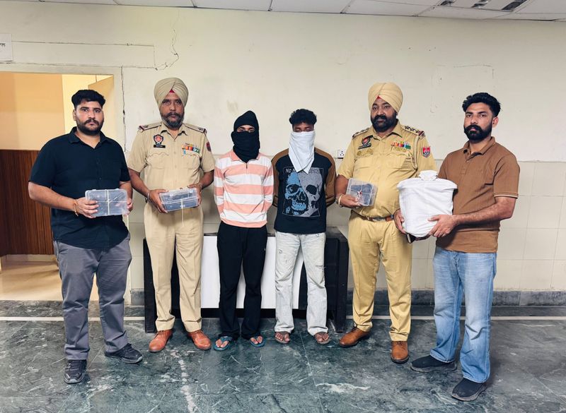 7 ਕਿੱਲੋ 749 ਗ੍ਰਾਮ ਹੈਰੋਇਨ ਸਮੇਤ ਦੋ ਕਾਬੂ