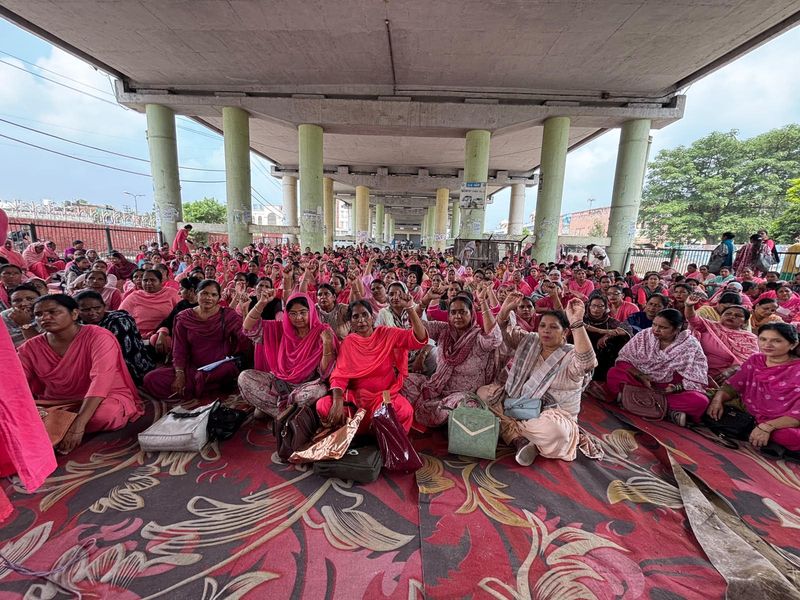 ਆਸ਼ਾ ਵਰਕਰਾਂ ਦਾ ਵਿਰੋਧ : ਆਸ਼ਾ ਵਰਕਰਾਂ ਦਾ ਇਕ ਹੋਰ ਕੰਮ