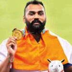 ਸ਼ਾਟਪੁਟਰ ਨੇ 22 ਮੀਟਰ ਦਾ ਟੀਚਾ ਨਿਸ਼ਾਨਾ ਬਣਾਇਆ।