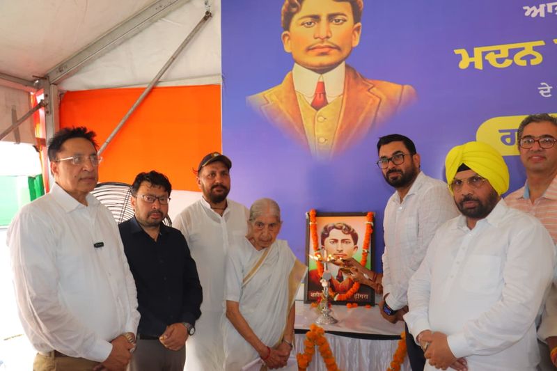 ਸ਼ਹੀਦ ਮਦਨ ਲਾਲ ਢੀਂਗਰਾ ਦੇ ਸ਼ਹੀਦੀ ਦਿਹਾੜੇ ਉੱਤੇ ਪੰਜਾਬ ਸਰਕਾਰ ਵੱਲੋਂ ਅੰਮ੍ਰਿਤਸਰ ਵਿਖੇ ਸੂਬਾ ਪੱਧਰੀ ਸਮਾਗਮ