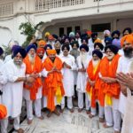 ਅਕਾਲੀ ਦਲ ਵਾਰਿਸ ਪੰਜਾਬ ਦੇ ਦਾ ਪਾਰਲੀਮਾਨੀ ਬੋਰਡ ਸ੍ਰੀ ਅਕਾਲ ਤਖ਼ਤ ਸਾਹਿਬ ਵਿਖੇ ਨਤਮਸਤਕ