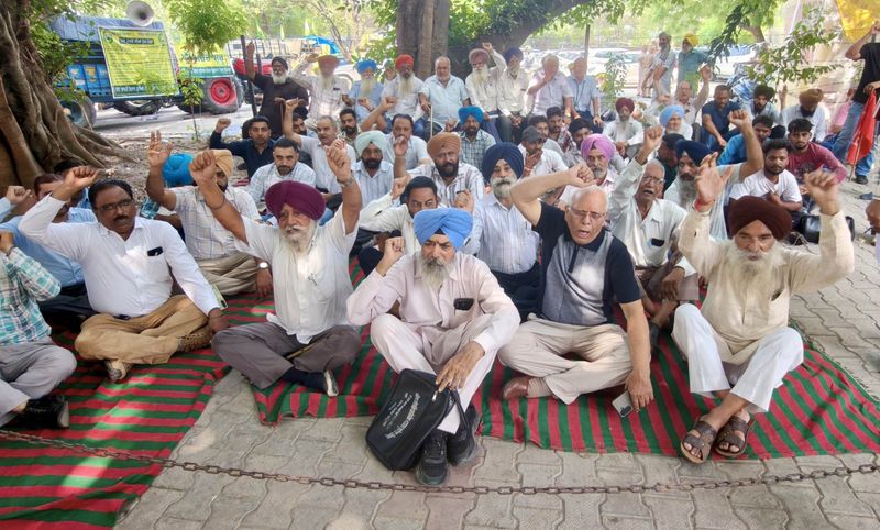 ਮੁਲਾਜ਼ਮਾਂ ਅਤੇ ਪੈਨਸ਼ਨਰਾਂ ਦਾ ਵਿਰੋਧ: ਨਤਤ ਾਲਨਾਂাাা-ਾਾਾਾਾਾ-