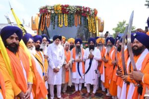 ਗੁਰਦੁਆਰਾ ਗੰਗਸਰ ਸਾਹਿਬ ਜੈਤੋ ਤੋਂ ਸ੍ਰੀ ਮੁਕਤਸਰ ਸਾਹਿਬ ਲਈ ਰਵਾਨਾ ਹੋਇਆ ‘ਮੀਰੀ-ਪੀਰੀ ਖਾਲਸਾ ਮਾਰਚ’