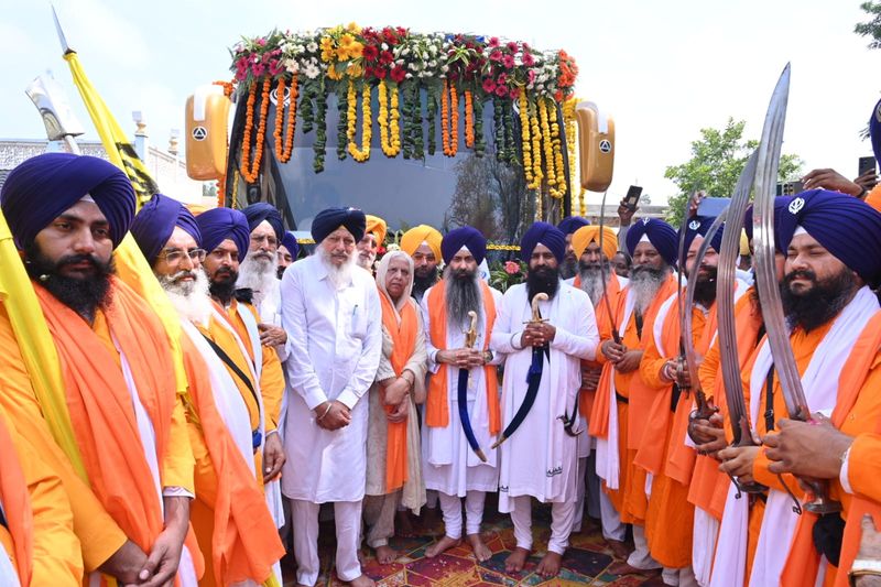 ਗੁਰਦੁਆਰਾ ਗੰਗਸਰ ਸਾਹਿਬ ਜੈਤੋ ਤੋਂ ਸ੍ਰੀ ਮੁਕਤਸਰ ਸਾਹਿਬ ਲਈ ਰਵਾਨਾ ਹੋਇਆ ‘ਮੀਰੀ-ਪੀਰੀ ਖਾਲਸਾ ਮਾਰਚ’