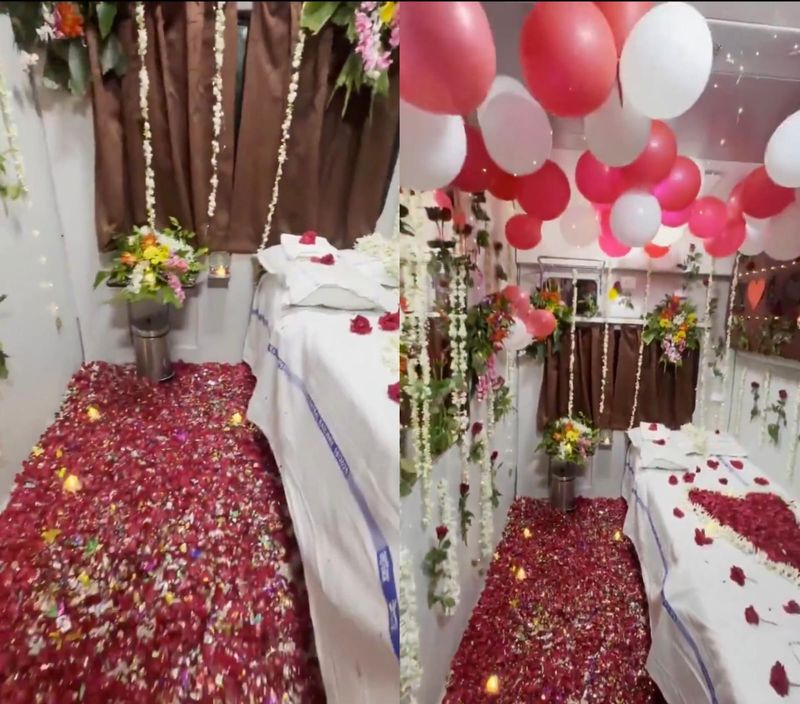 ਵਾਇਰਲ ਵੀਡੀਓ: ਏਸੀ ਲਈ ਇੱਕ ਵੀਡੀਓ ਦੀ ਵਰਤੋਂ ਕੀਤੀ ਗਈ ਹੈ। ਫੁੱਲਾਂ ਤੇ ਗੁਬਾਰਿਆਂ ਨਾਲ ਸਜਾਵਟ ਦੀ ਵੀਡੀਓ ਵਾਇਰਲ ਹੋਣ ‘ਤੇ ਅਧਿਕਾਰੀ ਮੁਅੱਤਲ