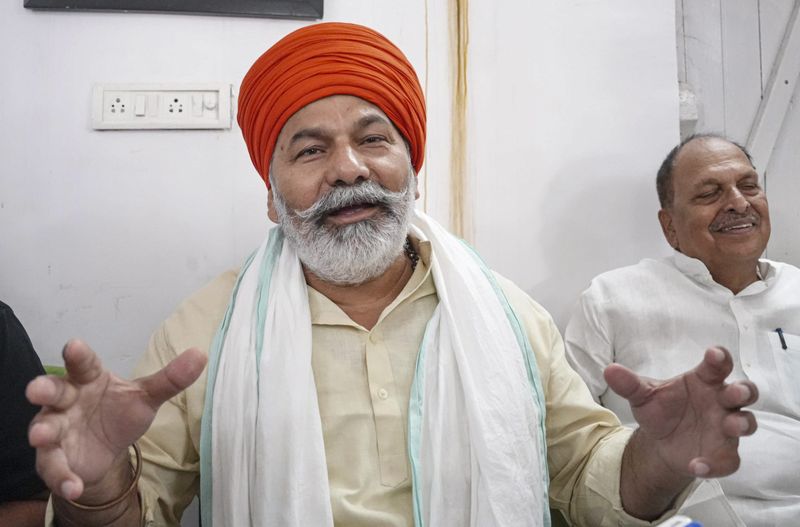 ਕਾਂਗਰਸੀ ਆਗੂ ਰਾਕੇਸ਼ ਟਿਕੈਤ