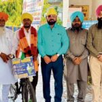 ਵਾਤਾਵਰਣ ਅਭਿਆਨ: ਪੰਜੀਕਰਣ ਦਾ ਸੰਦੇਸ਼ ਕੇ ਪ੍ਰਧਾਨ ਸਾਇਕਲਿਸਟ ਲੈਕਸ਼ਨ ਮੁਨਸ਼ੀ ਦਾ ਪੰਜੀਕਰਣ