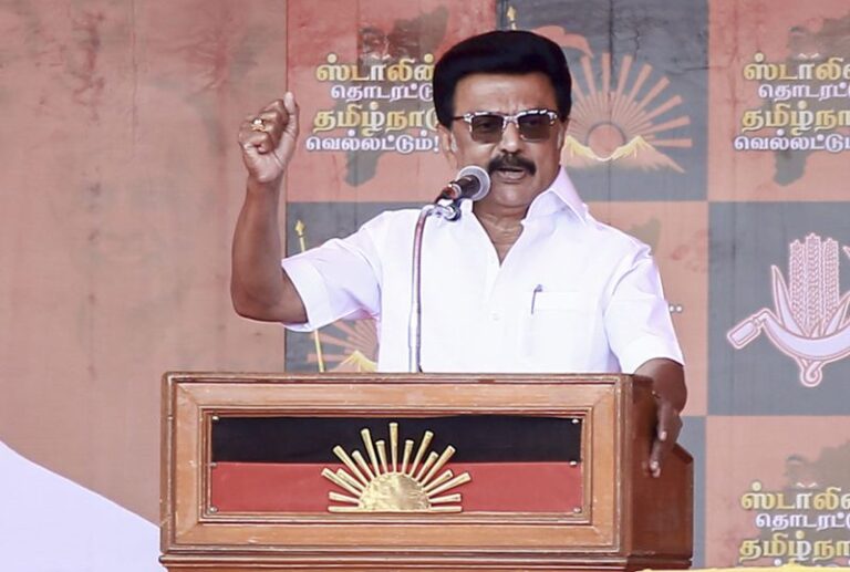 DMK ਗਿਆਨ ਦੇ ਅਸਤੀਫ਼ੇ ਦੀ ਮੰਗ