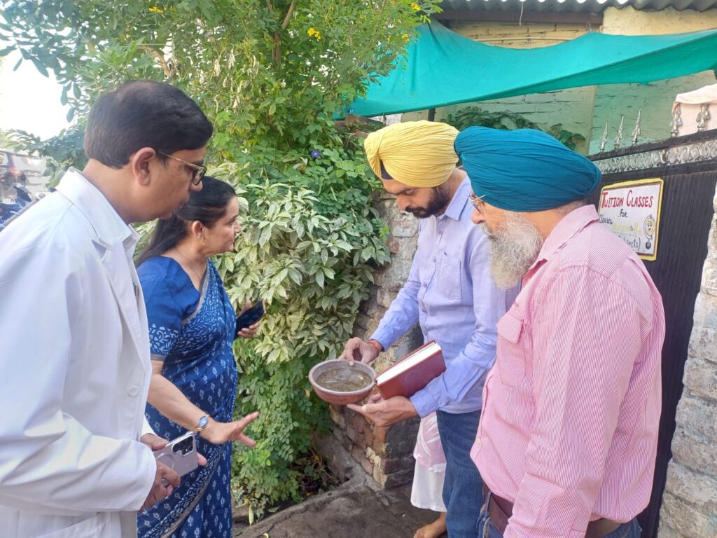 ਪਟਿਆਲਾ ਨਿਊਜ਼ : ਹੌਟਸਪੌਟ ਇਲਾਕੇ ਵਿੱਚ ਡਰਾਈ ਡੇ ਦੀਆਂ ਗਤੀਵਿਧੀਆਂ ਕਰਵਾਈਆਂ ਗਈਆਂ