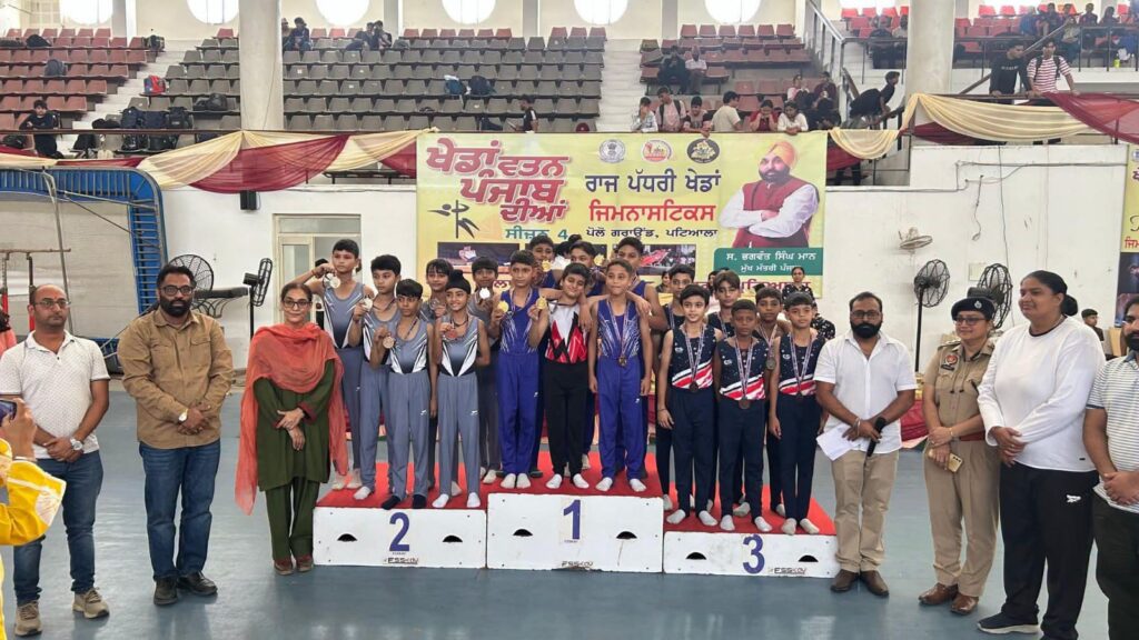 ਪਟਿਆਲਾ ਨਿਊਜ਼ : ਖੇਡ ਵਤਨ ਪੰਜਾਬ ਦੇ ਸੀਜ਼ਨ 4 ਵਿੱਚ ਜਿਮਨਾਸਟਿਕ ਵਿੱਚ ਪਟਿਆਲਾ ਦੇ ਖਿਡਾਰੀਆਂ ਨੇ ਸ਼ਾਨਦਾਰ ਪ੍ਰਦਰਸ਼ਨ ਕੀਤਾ।